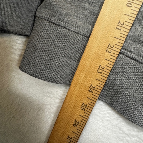 Bench Hoodie Mens Size XL Gray Pullover Pocket Spellout Casual Comfy - Picture 7 of 8